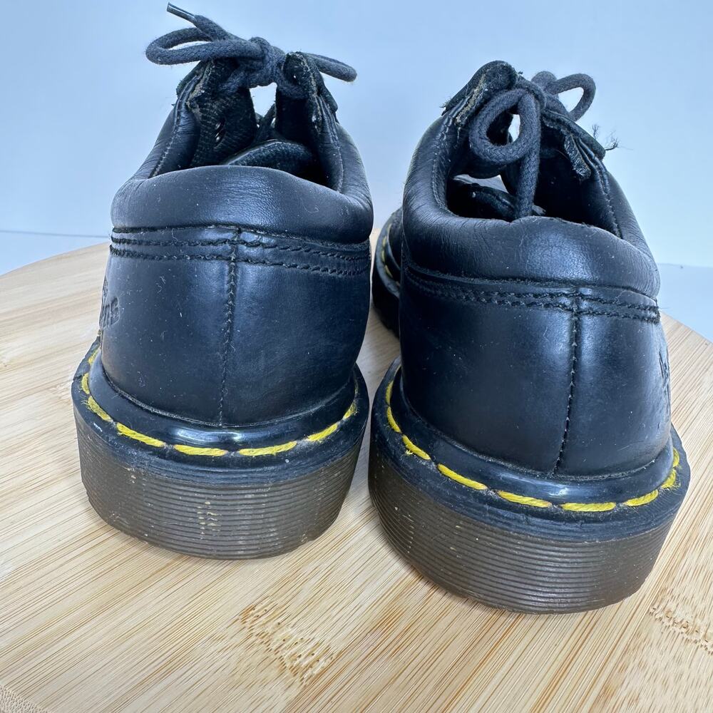 Vintage Y2K Dr Martens Oxfords Chunky Lace Up Shoes Kids Size 4 7733 England - Picture 4 of 7